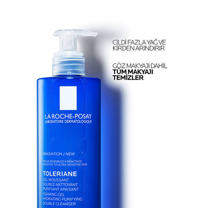 La Roche Posay Toleriane Foaming Cleansing Yüz Temizleme Jeli 400 ml - 3