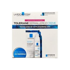 La Roche Posay Toleriane Temizleyici Jel 150 ml + Toleriane Creme 40 ml - La Roche Posay