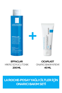La Roche Posay Yağlı Ciltler İçin Onarıcı Bakım Seti - La Roche Posay