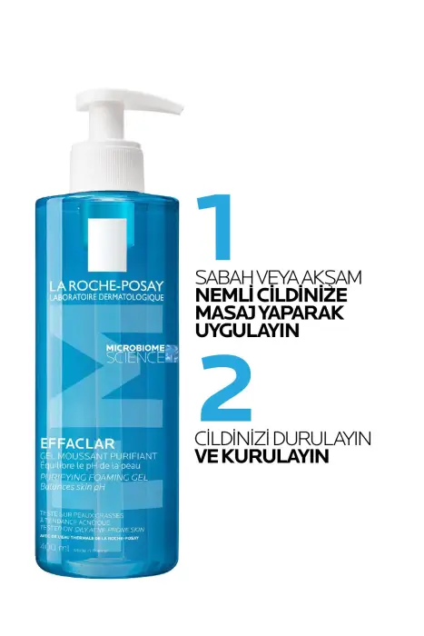 La Roche Posay Yağlı ve Akneye Eğilimli Ciltler için Onarıcı Cilt Bakım Seti - 2