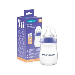 Lansinoh Biberon ve Natural Wave Biberon Emziği 160 ml - Yavaş Akış (S) - Lansinoh