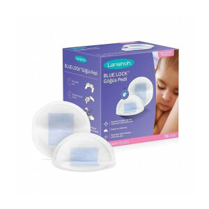 Lansinoh Blue Lock Göğüs Pedi 36 Adet - Lansinoh