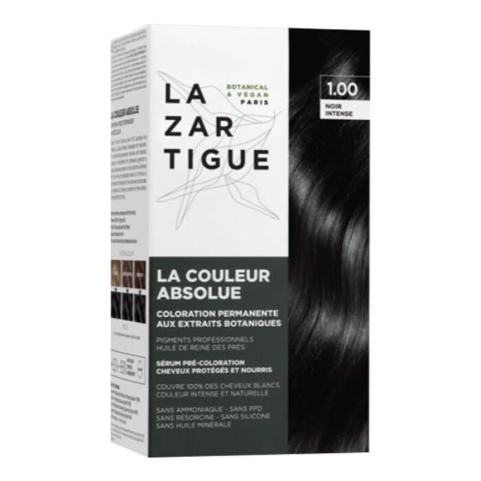 Lazartigue Saç Boyası 1.00 Siyah - 1