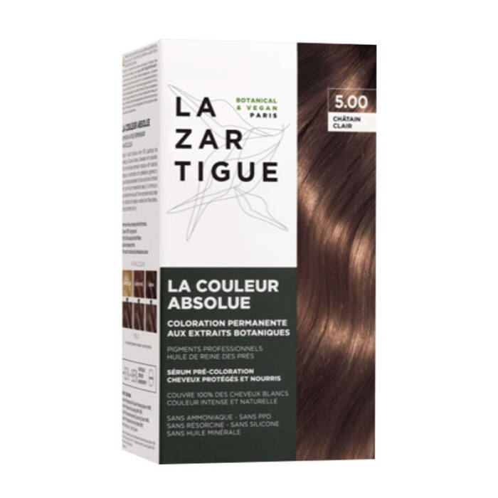 Lazartigue Saç Boyası 5.00 Açık Kahve - 1