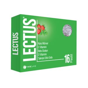 Lectus Kara Mürver 16 Pastil - Tab