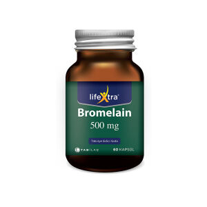 Lifextra Bromelain 500 mg 60 Kapsül - Tab