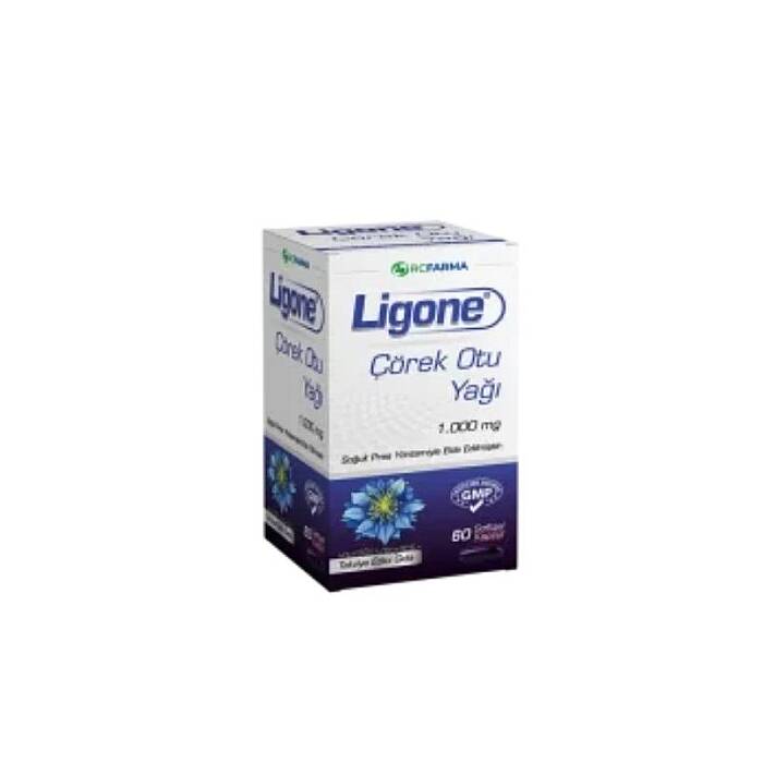 Ligone Çörek Otu Yağı 1.000 mg 60 Kapsül - 1
