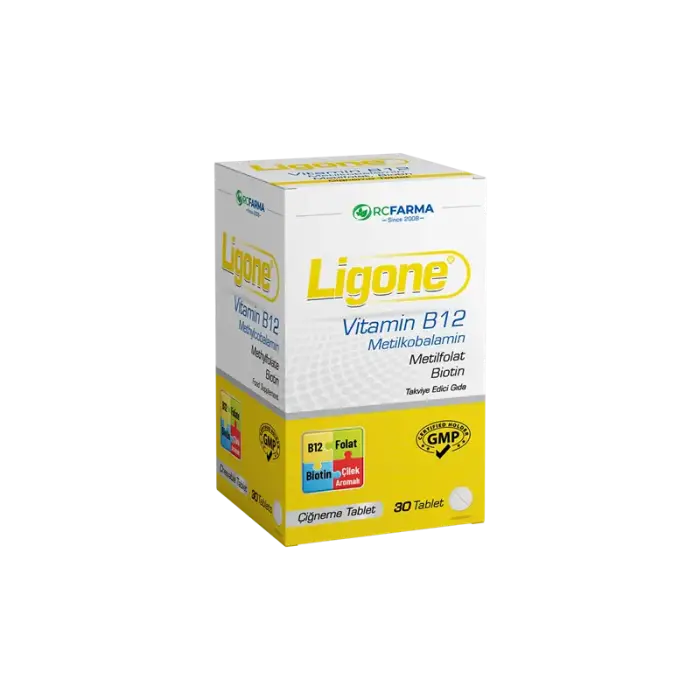 Ligone Vitamin B12 30 Çiğneme Tableti - 1