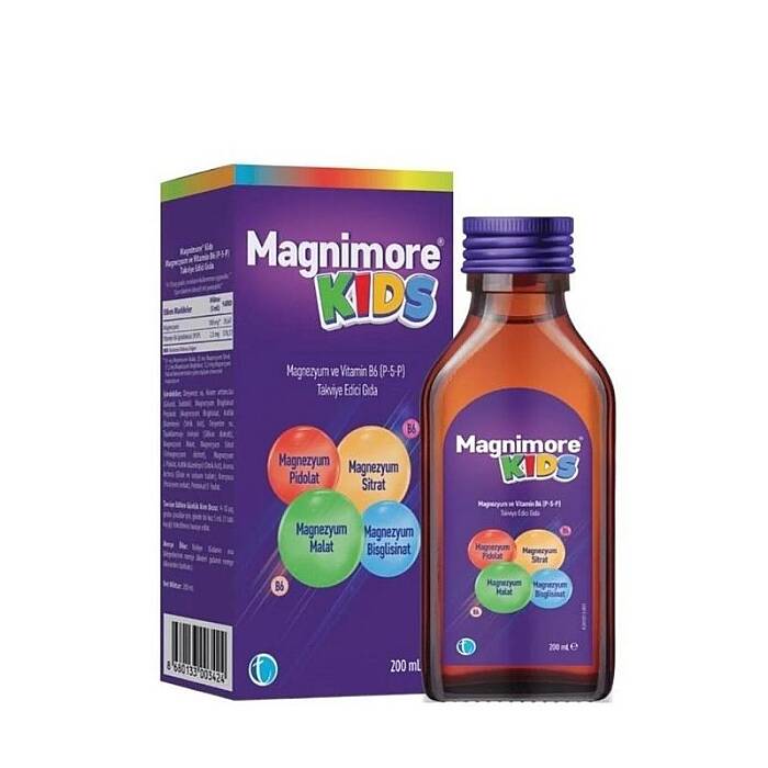 Magnimore Kids Magnezyum Pidolat 200 ml - 1