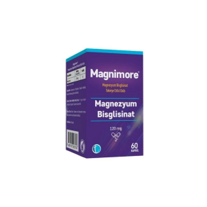 Magnimore Magnezyum Bisglisinat 60 Kapsül - Tab