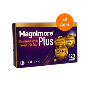 Magnimore Plus 120 Tablet x2 Adet - Tab