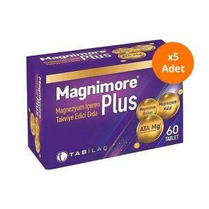 Magnimore Plus 60 Tablet 5'li Paket - Tab