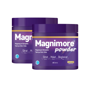 Magnimore Powder 60 Servis x 2 Adet - Tab
