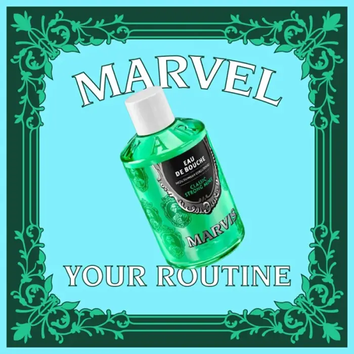 Marvis Classic Strong Mint Ağız Bakım Suyu 400 ml - 3