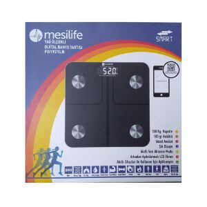 Mesilife FG1921LB Yağ Ölçerli Dijital Banyo Tartısı - Mesilife