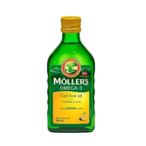 Möller's Omega-3 Balık Yağı Şurubu Limon Aromalı 150 ml - Möller's
