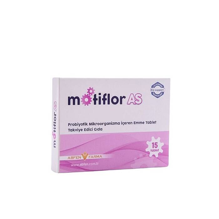 Motiflor AS Probiyotik 15 Emme Tablet - 1