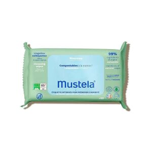 Mustela Kompost Edilebilir Islak Mendil 60 Adet - Mustela