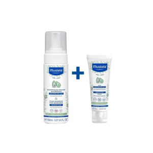 Mustela Saç Pullanmalarına Karşı Bebek Bakım Seti - Mustela