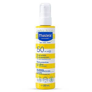 Mustela SPF50+ Çok Yüksek Koruma Faktörlü Güneş Spreyi 200 ml - Mustela
