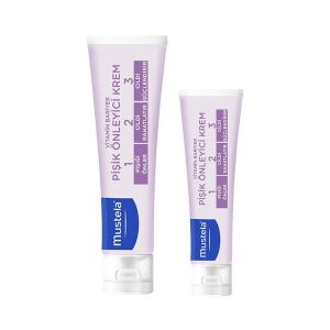 Mustela Vitamin Bariyer 1-2-3 Pişik Kremi 100 ml + Mustela Vitamin Bariyer 1-2-3 Pişik Kremi 50 ml - Mustela
