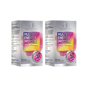 Naturalnest Multy Energy Women 2 x 30 Tablet - Naturalnest