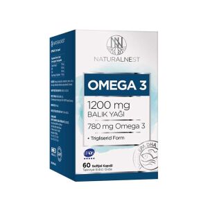 Naturalnest Omega 3 1200 mg 60 Kapsül - Naturalnest