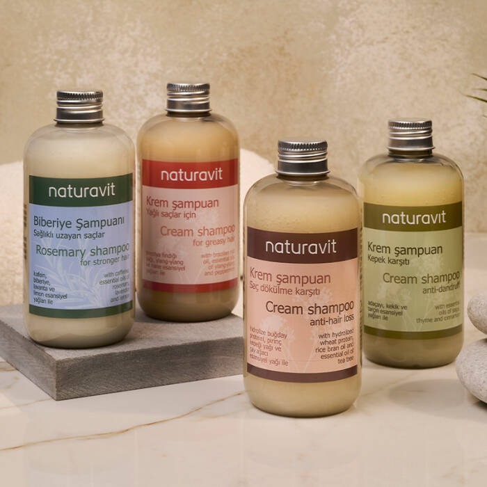 Naturavit Dökülme Karşıtı Krem Şampuan 250 ml - 2