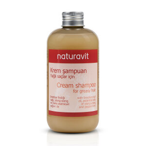 Naturavit Yağlı Saçlar İçin Krem Şampuan 250 ml - Naturavit