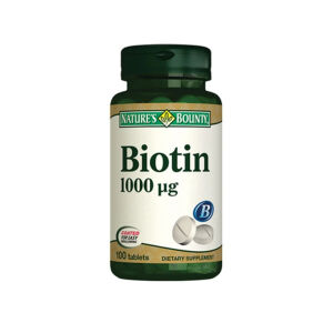 Nature's Bounty Biotin 1000 mcg 100 Tablet - Nature's Bounty