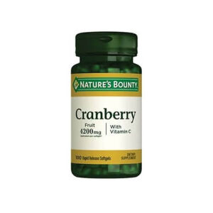 Nature's Bounty Cranberry with Vitamin C 100 Yumuşak Jelatin Kapsül - Nature's Bounty