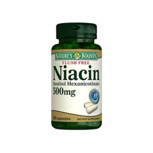 Nature's Bounty Flush Free Niacin 500 mg 50 Kapsül - Nature's Bounty