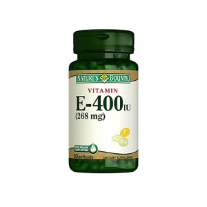 Nature's Bounty Vitamin E-400 IU (268 mg) 50 Yumuşak Jelatin Kapsül - Nature's Bounty
