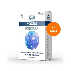 NBL Focus Formula 30 Tablet x2 Adet - NBL