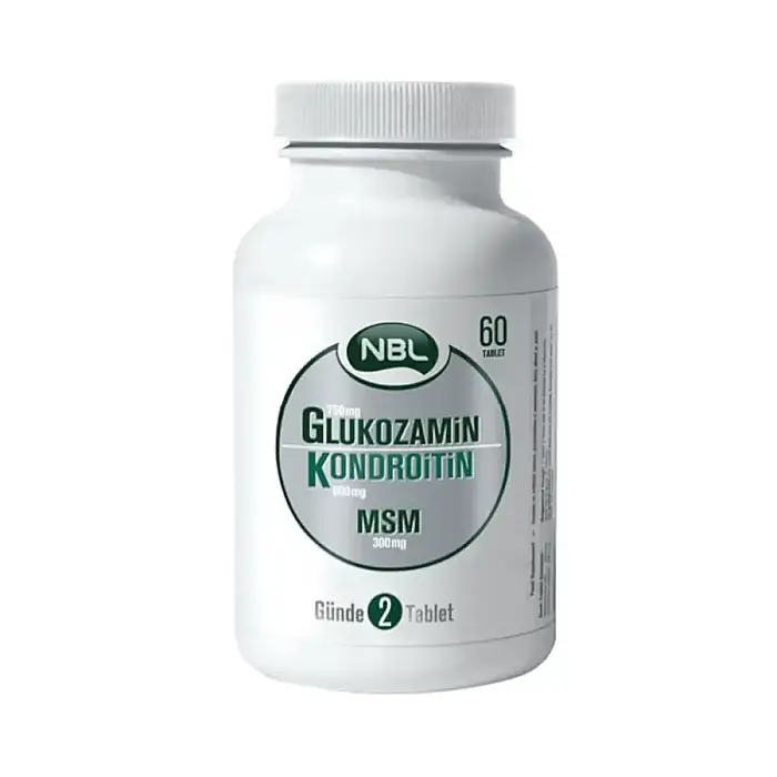 NBL Glukozamin Kondroitin MSM 60 Tablet - 1