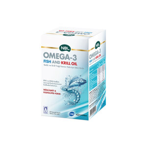 NBL Omega-3 Fish and Krill Oil 50 Kapsül - NBL