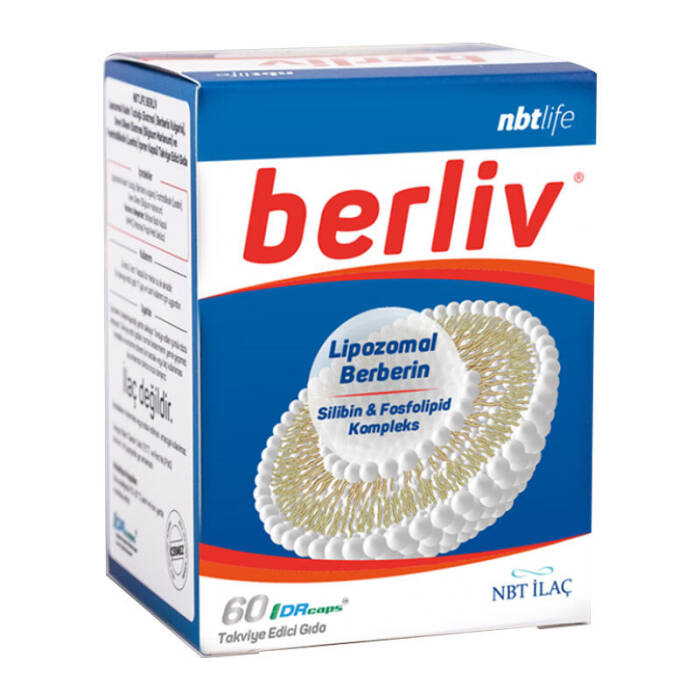 NBT Life Berliv Lipozomal Berberin 60 Kapsül - 1