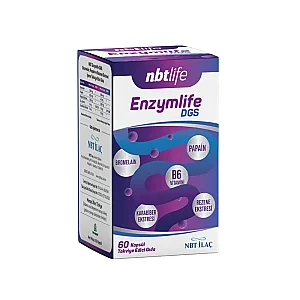 NBT Life Enzymlife DGS 60 Kapsül - NBT Life