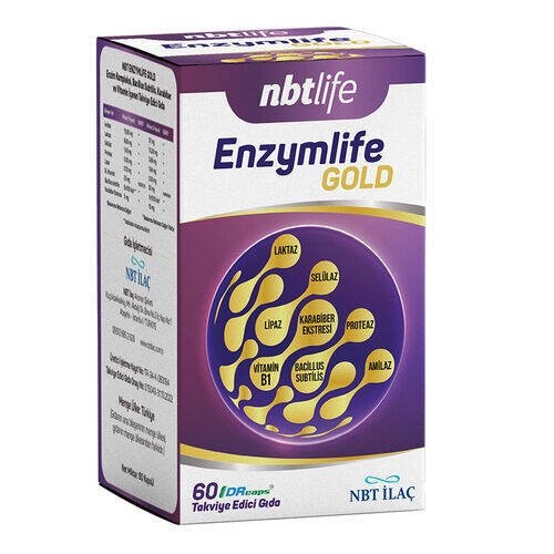 NBT Life Enzymlife Gold 60 Kapsül - 1