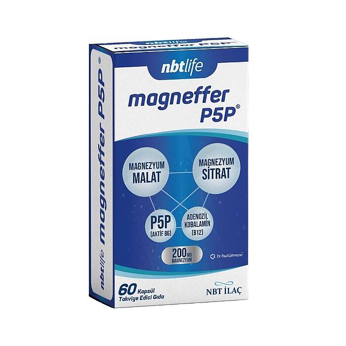 NBT Life Magneffer P5P 60 Kapsül - 1