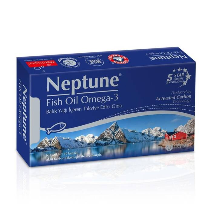 Neptune Fish Oil Omega-3 30 Kapsül - 1
