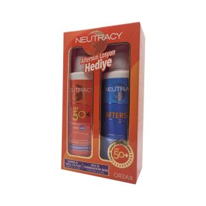 Neutracy Güneş Koruyucu Set Karma ve Yağlı Ciltler İçin - Güneş Kremi Spf50+ 150 ml + After Sun Losyon 150 ml - Neutracy