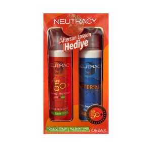 Neutracy Güneş Koruyucu Set Tüm Ciltler İçin - Güneş Losyonu Spf50+ 150 ml - Aftersun Losyon 150 ml - Neutracy