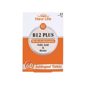 New Life B12 Plus Methylcobalamin 60 Dil Altı Tablet - New Life