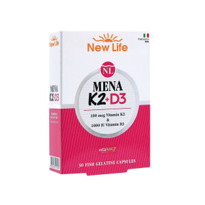 New Life Mena K2+D3 30 Kapsül - New Life