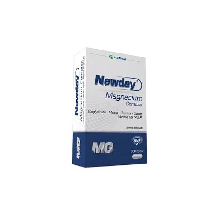 Newday Magnesium Complex 60 Kapsül - 1