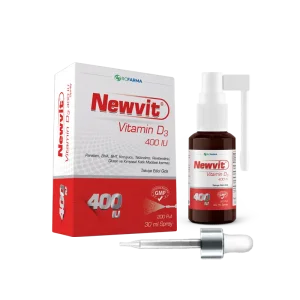 Newvit Vitamin D3 400 IU Sprey 30 ml - RC Farma