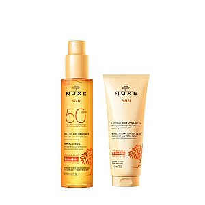 Nuxe Bronzluk ve Güneş Sonrası Bakım Seti SPF50 - 