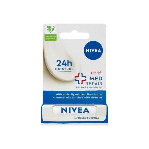 Nivea Med Repair SPF 15 Dudak Bakım Kremi 4.8 gr - Nivea