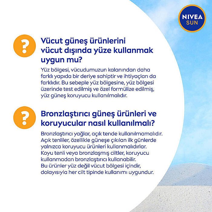 Nivea Sun Koruma & Nem Güneş Spreyi SPF30 200 ml - 6
